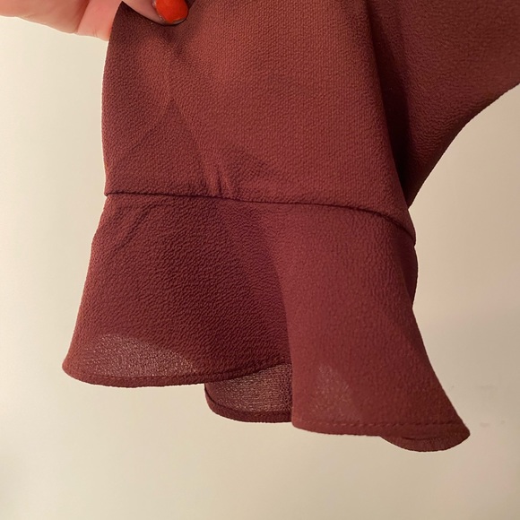 ARITZIA LITTLE MOON Julep Blouse in Truffle - Picture 7 of 9